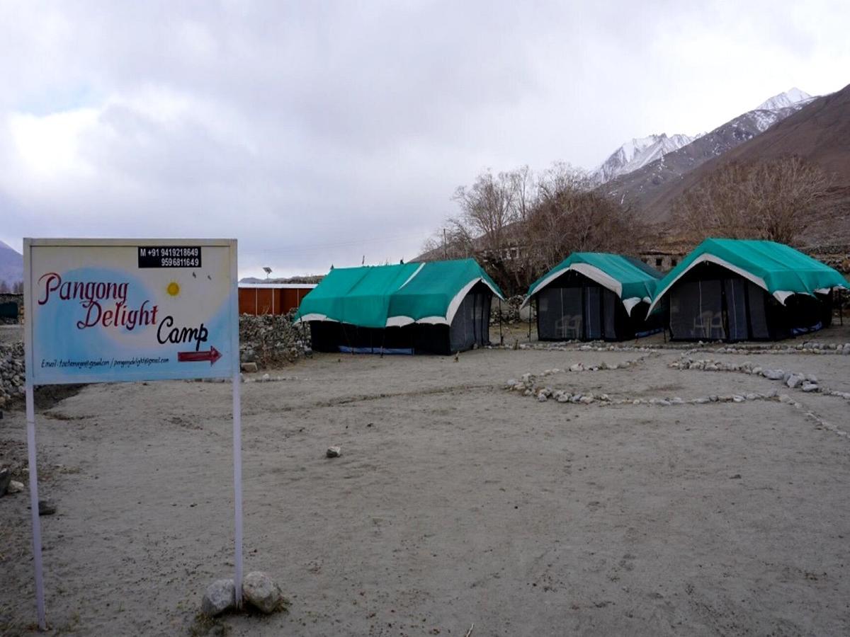 Pangong Delight Camps And Cottages Spangmik Экстерьер фото